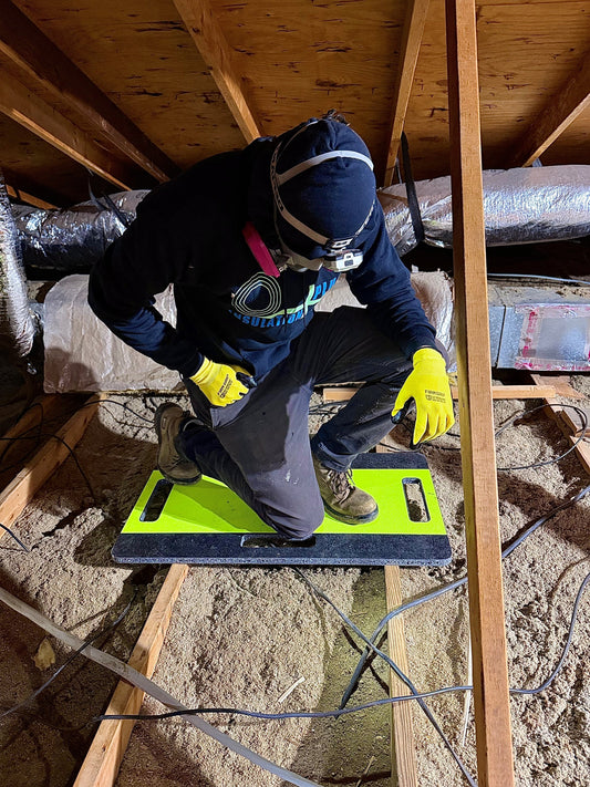 HVAC Attic Work Platforms